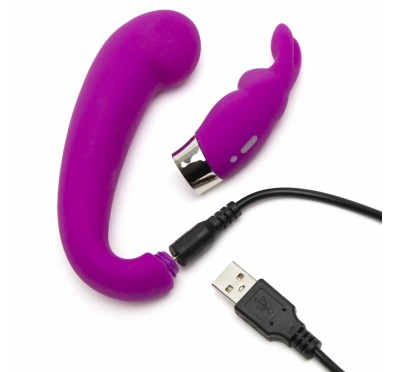 Wibrator - Happy Rabbit G-Spot Clitoral Curve Vibrator